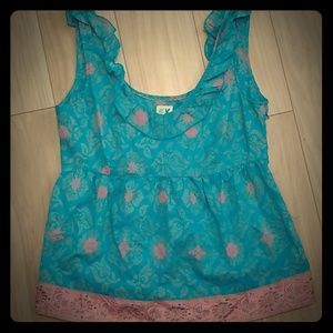 *Anthropology* Edme & Esyllte sleeveless top